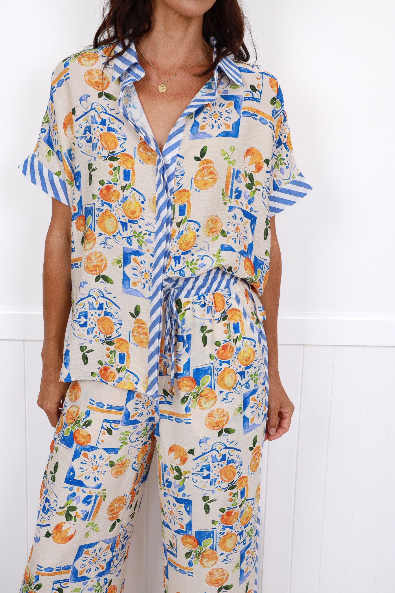 CAYMAN SHIRT - TROPICAL MULTI PRINT