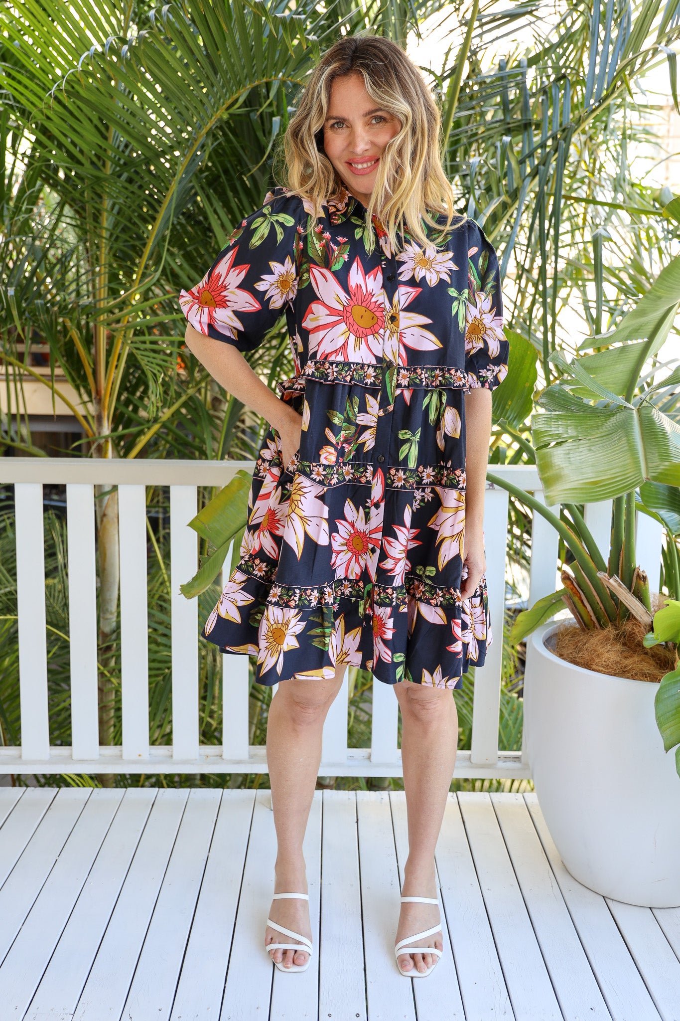 LOVERS DRESS - WILDFLOWER PRINT