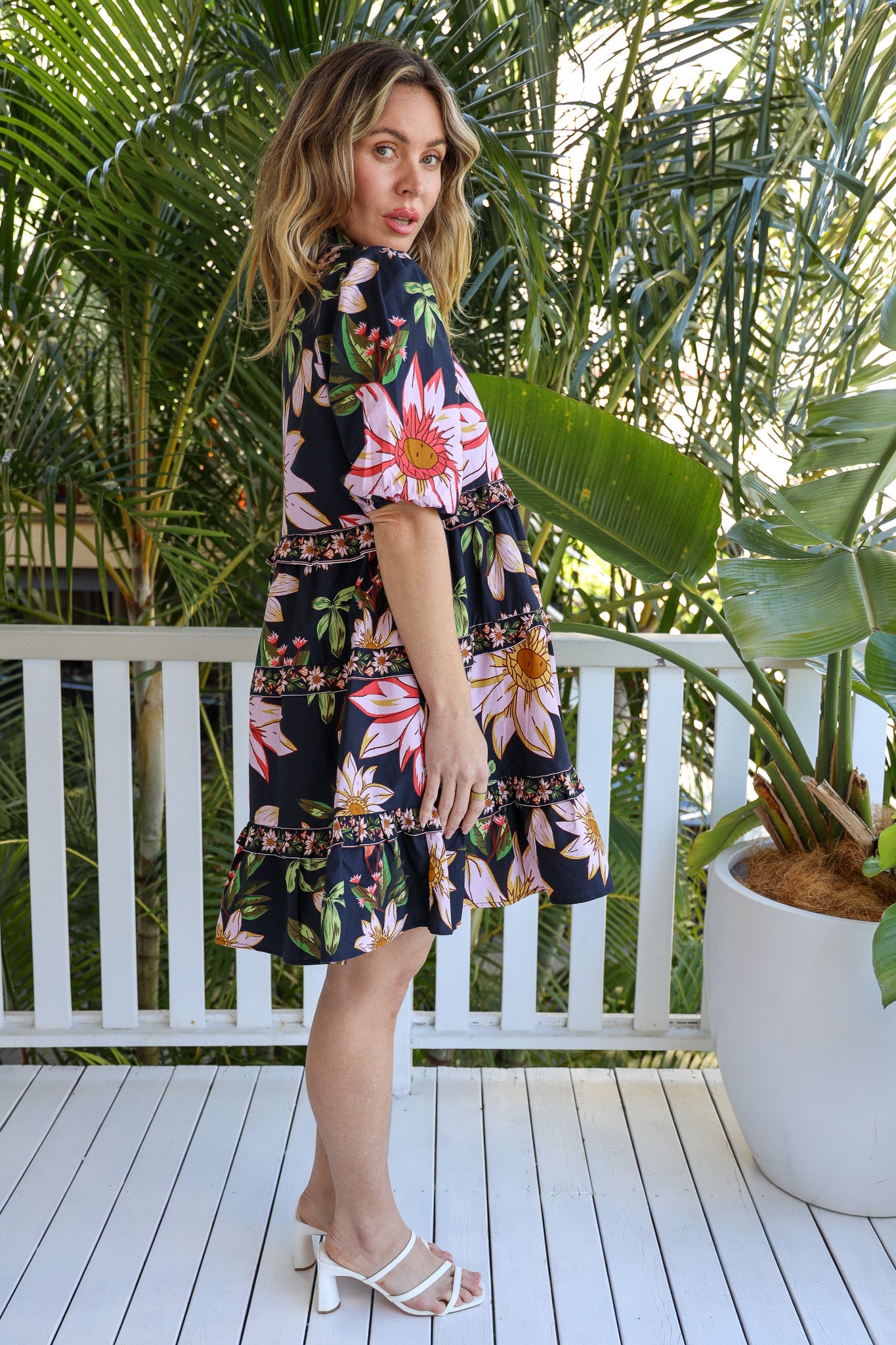 LOVERS DRESS - WILDFLOWER PRINT
