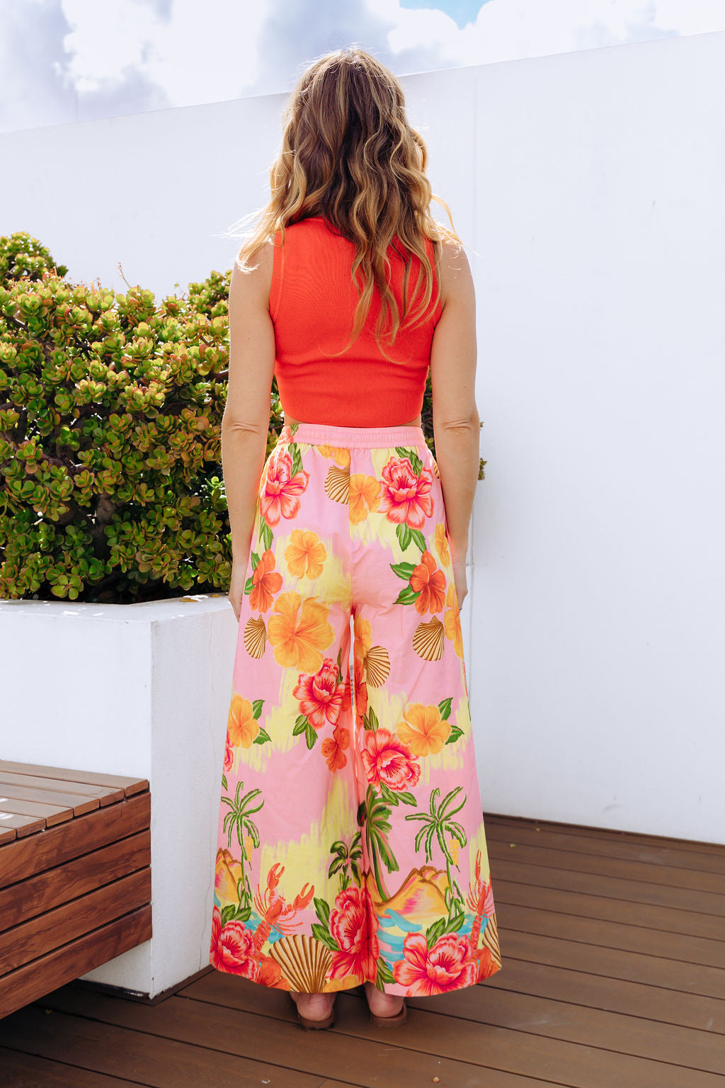 JASMIN PANT - ISLAND FLORAL