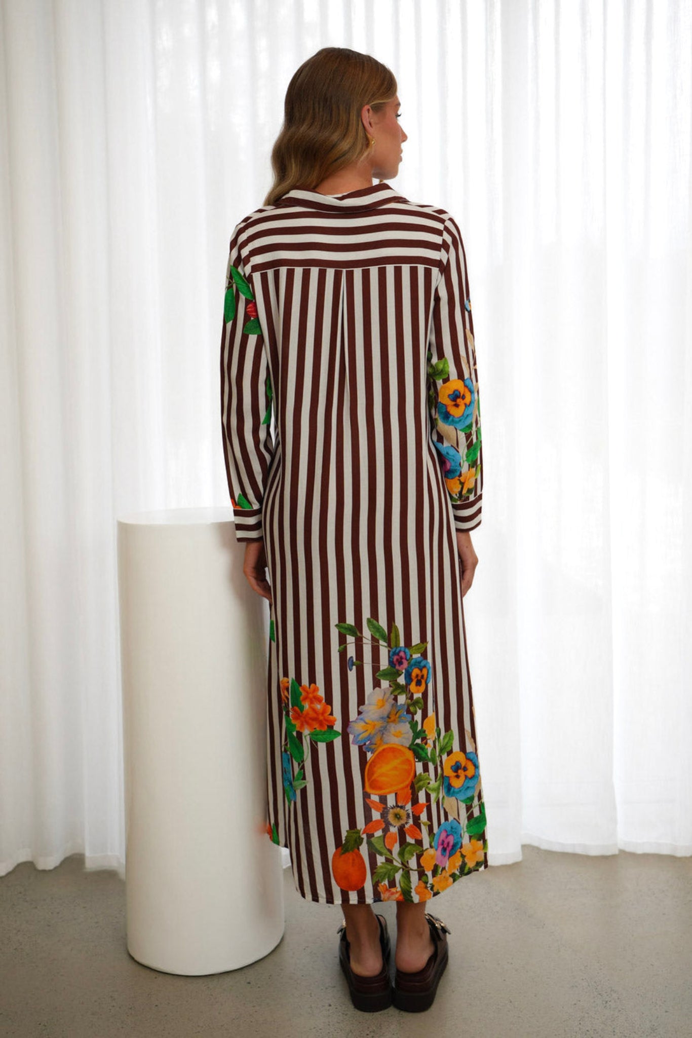 FLOWER GARDEN SHIRT DRESS
