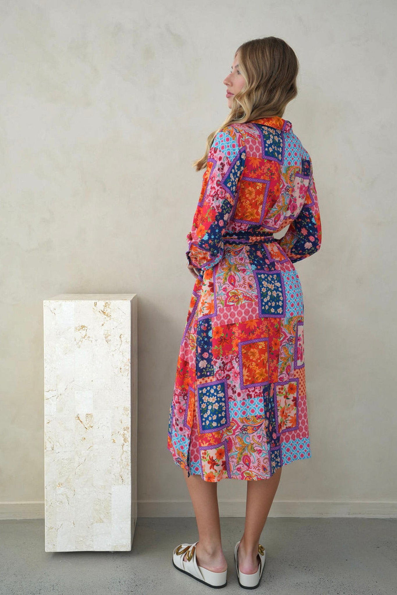 CELINE MOSAIC DRESS