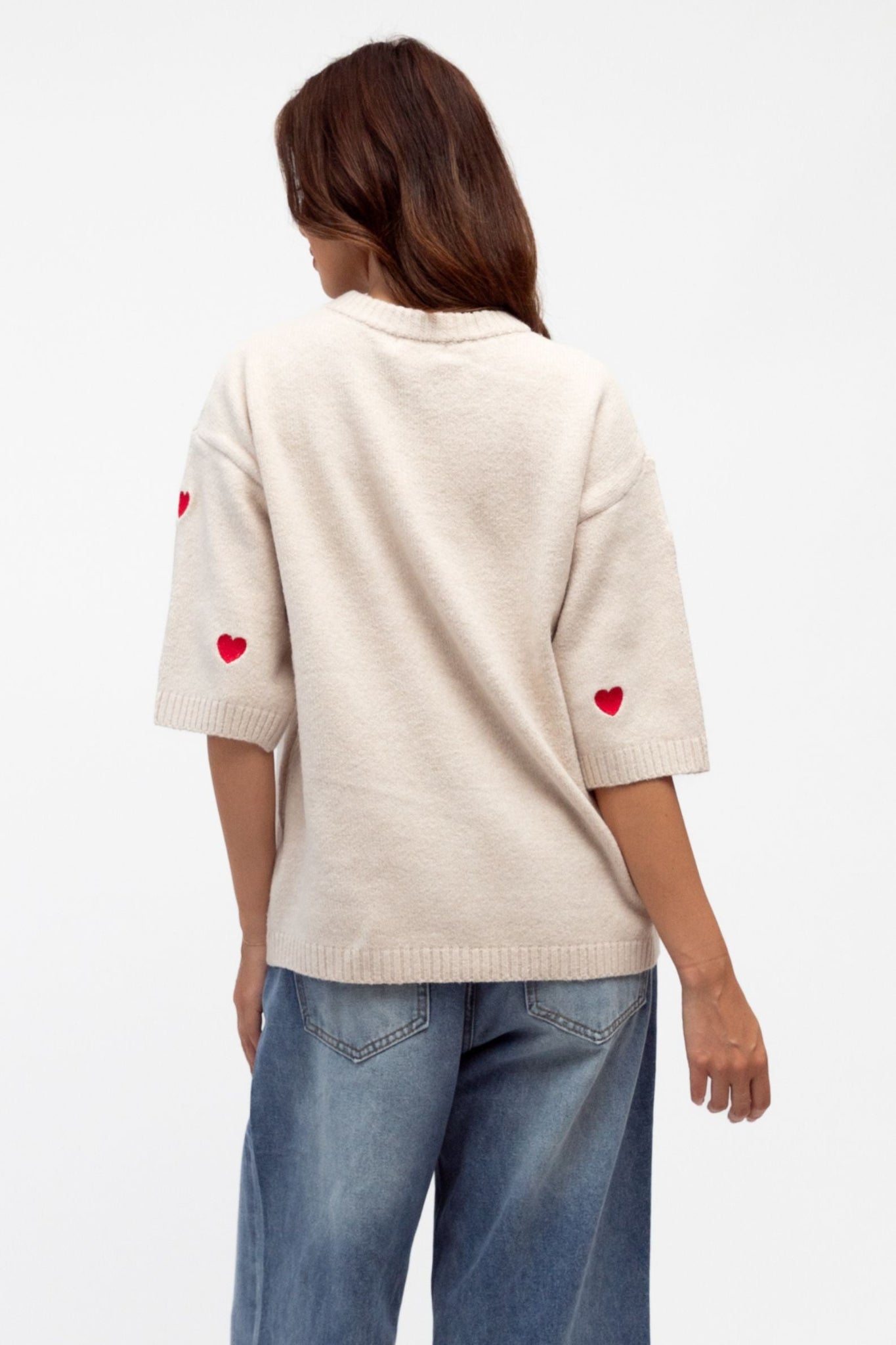 LITTLE HEART KNIT TOP