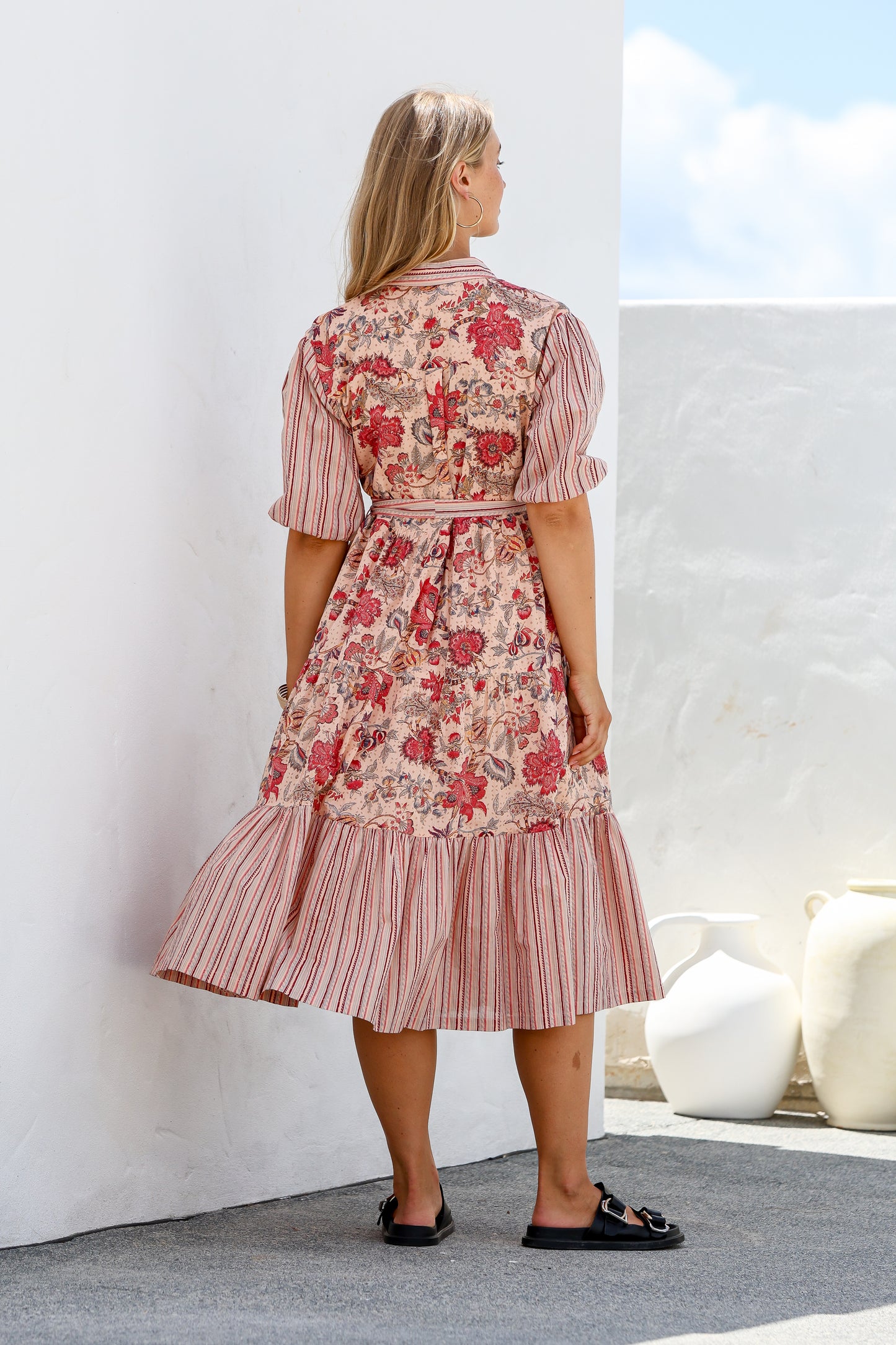 ROSEWOOD COTTON DRESS