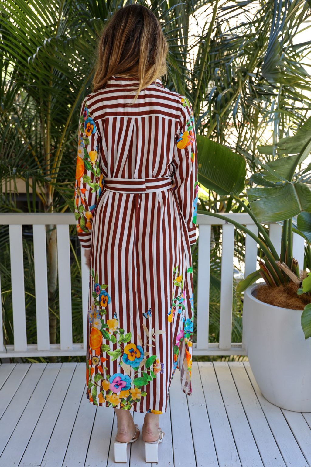 FLOWER GARDEN SHIRT DRESS