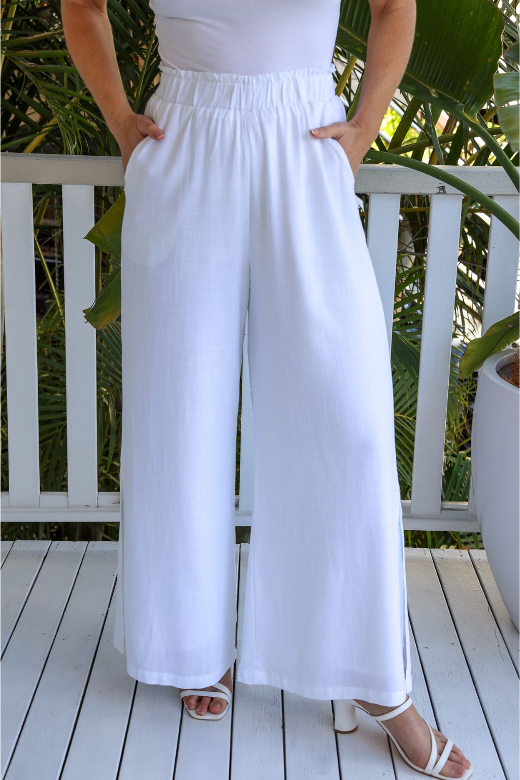 TROPICA PANT - WHITE