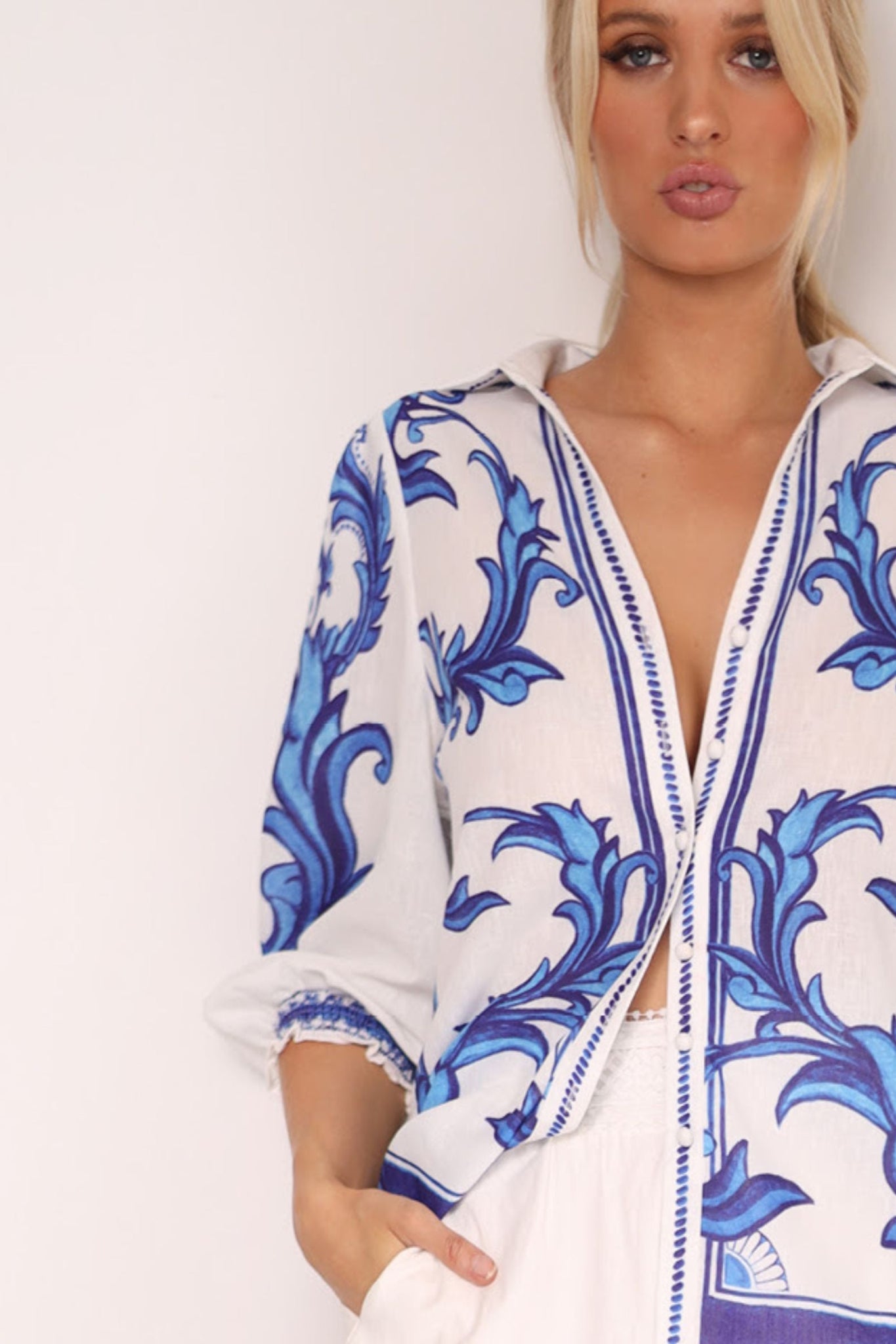 AMALFI SHIRT - WHITE
