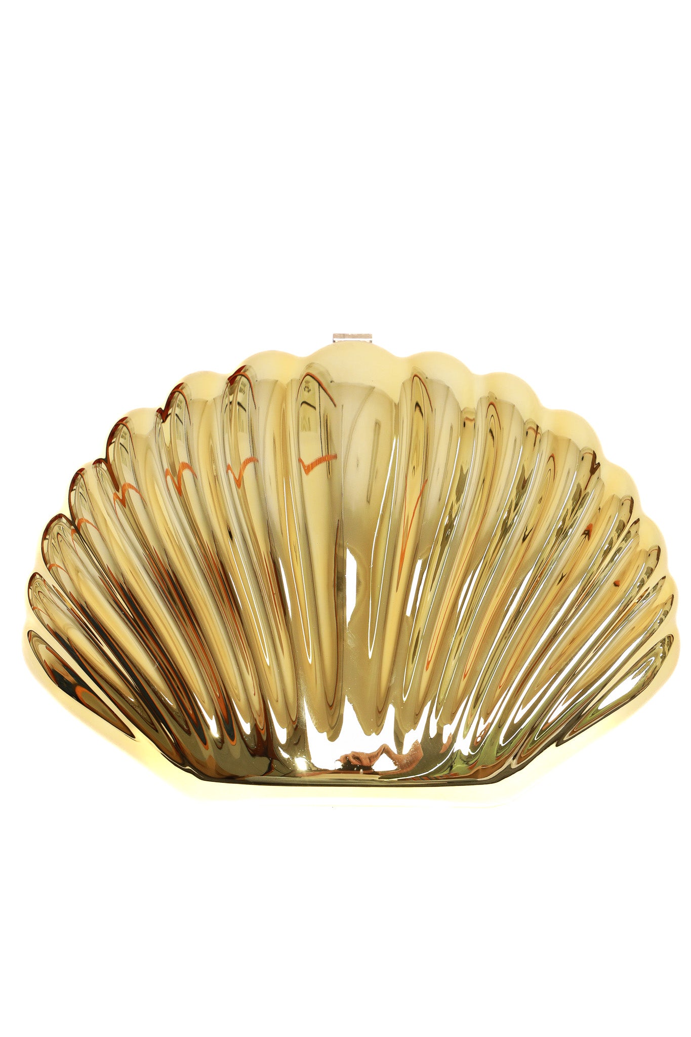 SEASHELL CLUTCH - GOLD