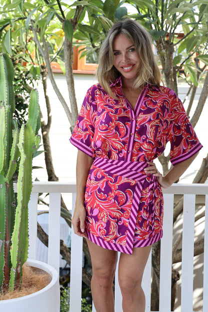 CAYMAN SHIRT - VIOLET