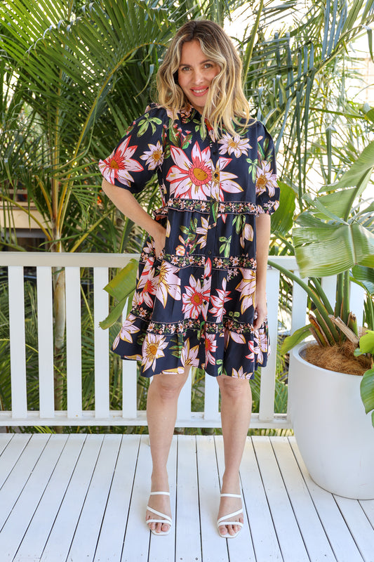 LOVERS DRESS - WILDFLOWER PRINT