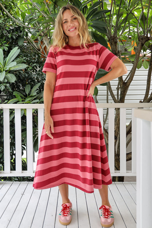 THROW ON AND GO T-SHIRT DRESS