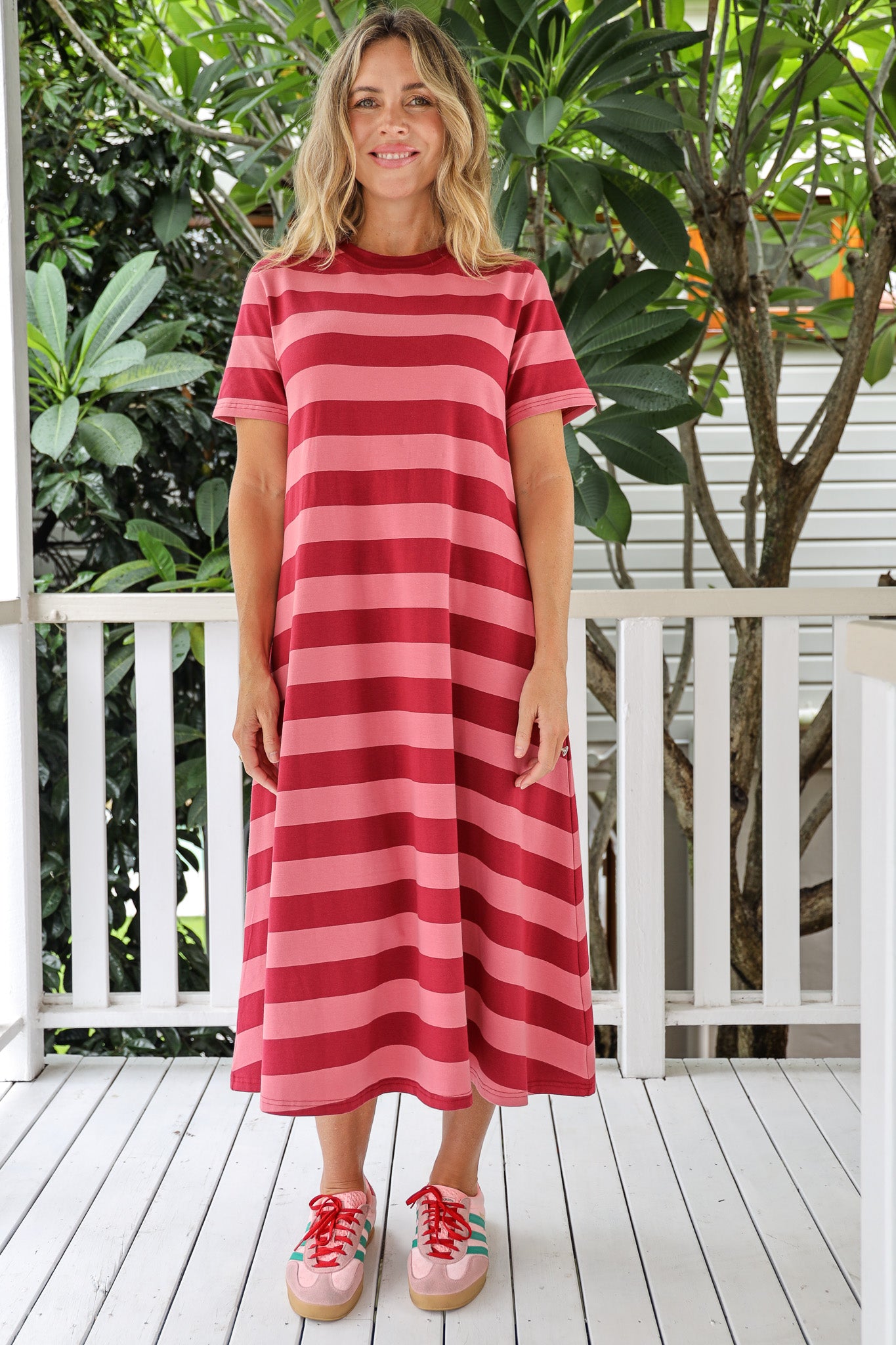 THROW ON AND GO T-SHIRT DRESS