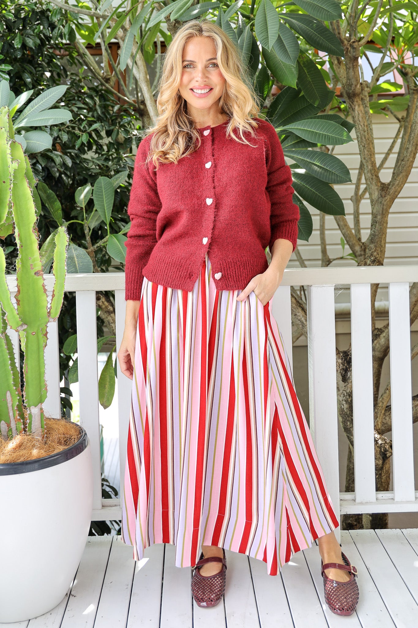 LOVE AND HUGS KNIT CARDIGAN