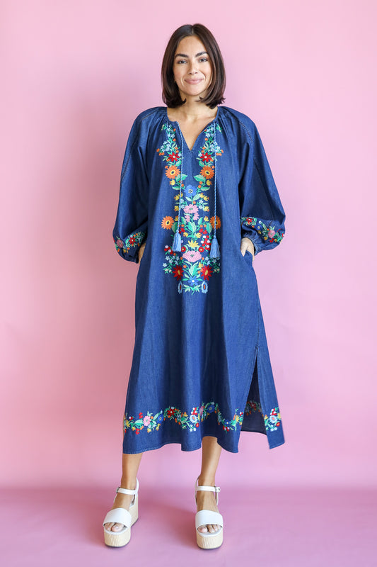 WILDFLOWER MIDI DRESS