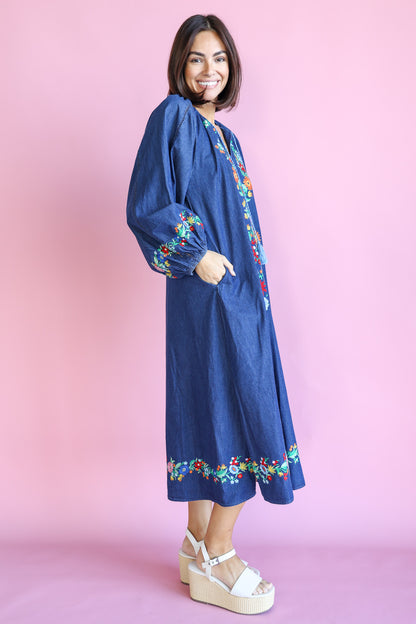 WILDFLOWER MIDI DRESS