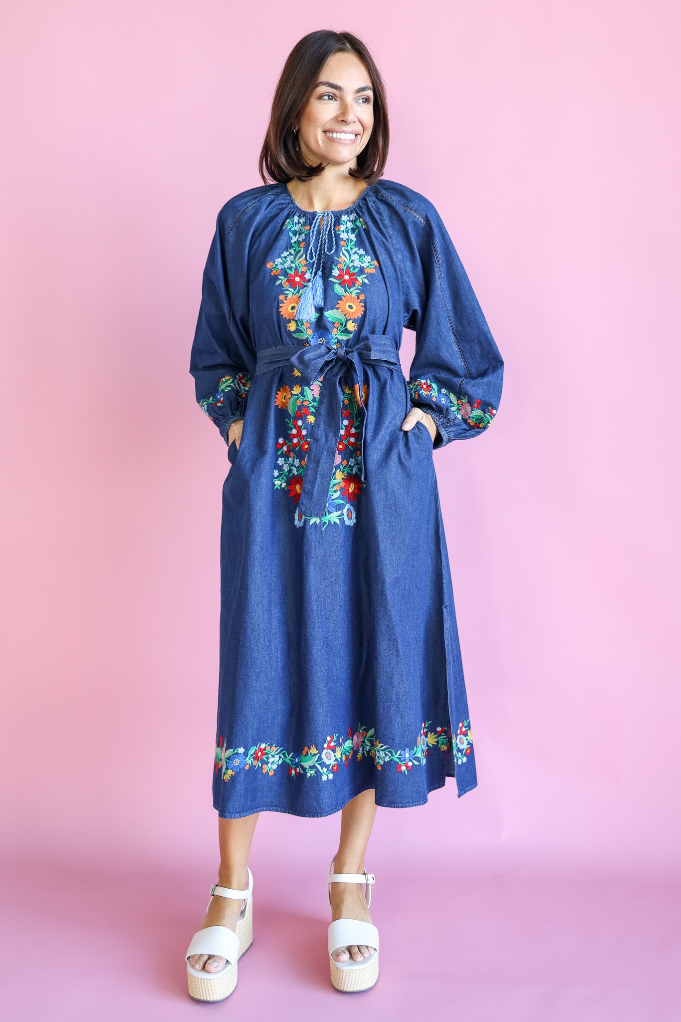 WILDFLOWER MIDI DRESS