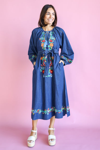 WILDFLOWER MIDI DRESS