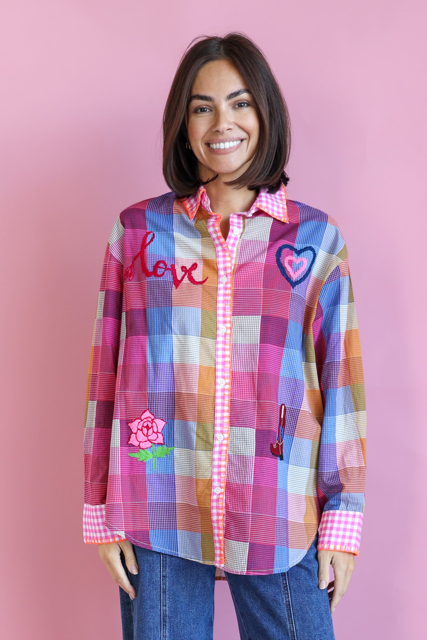 MIX IT UP CHECK SHIRT