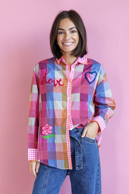 MIX IT UP CHECK SHIRT