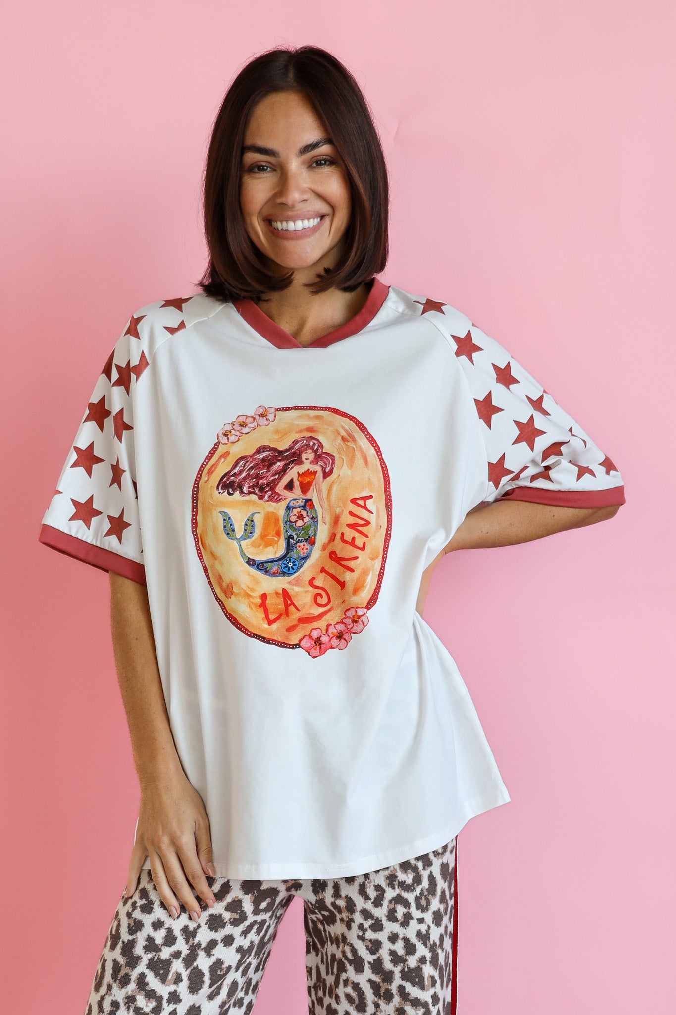 LA SIRENA OVERSIZED TEE