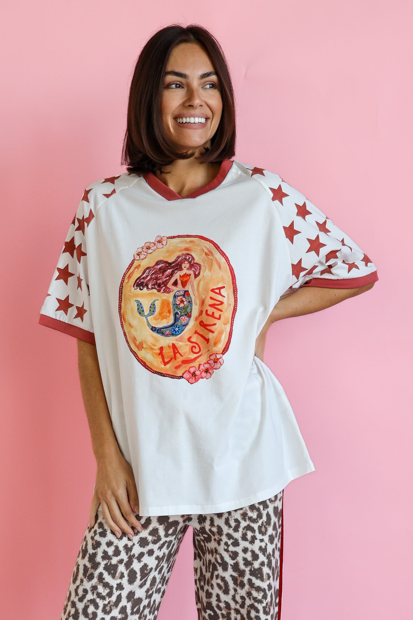 LA SIRENA OVERSIZED TEE