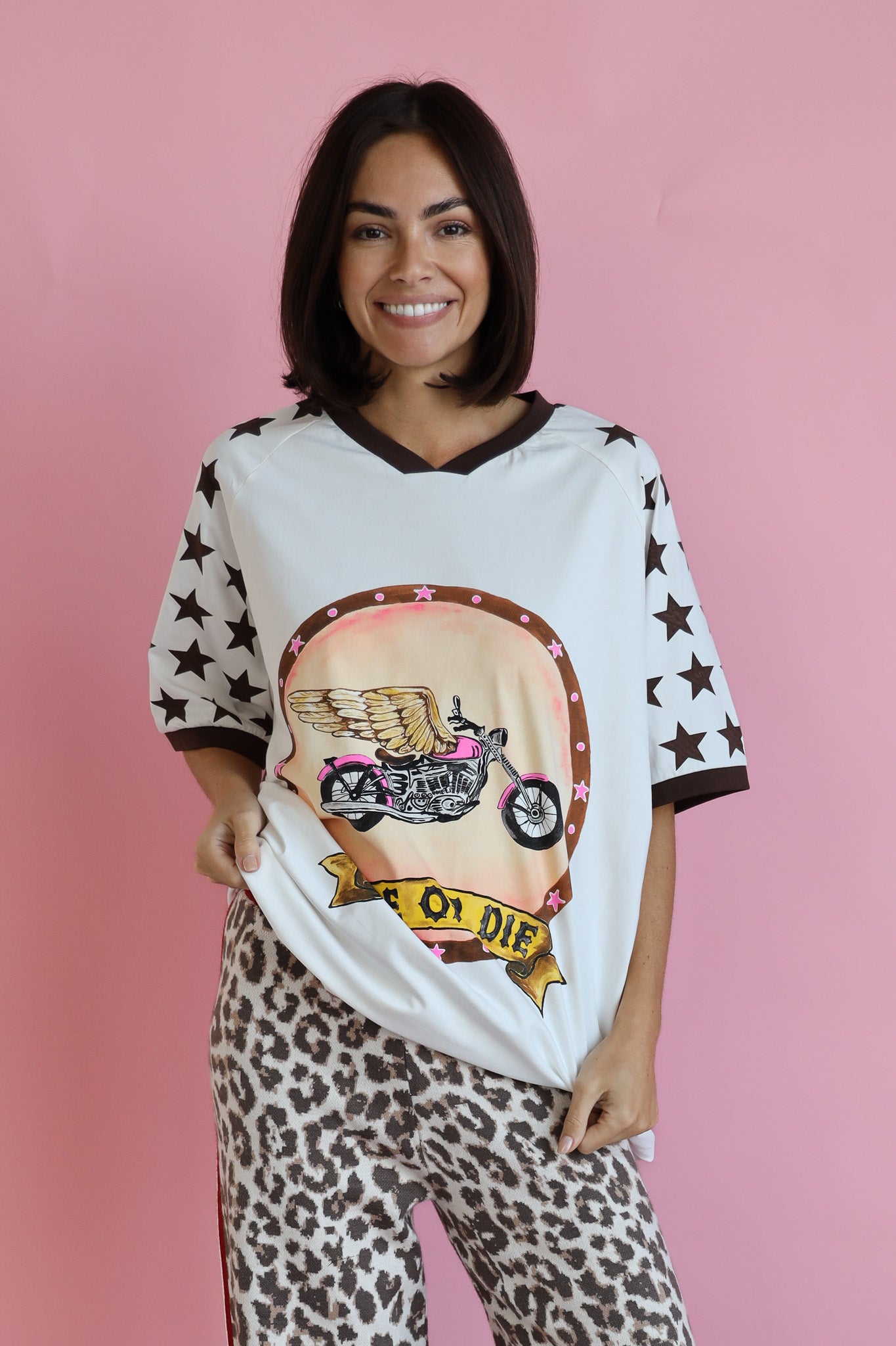 RIDE OR DIE OVERSIZED TEE