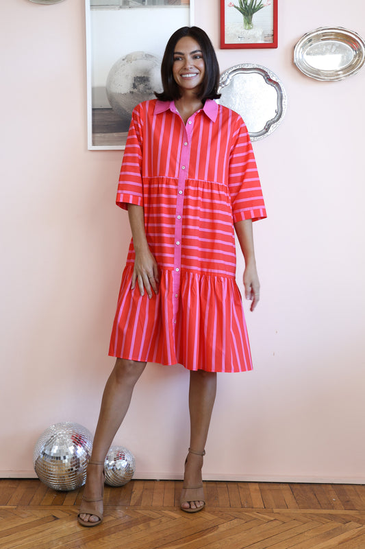 Jewel Stripe Dress