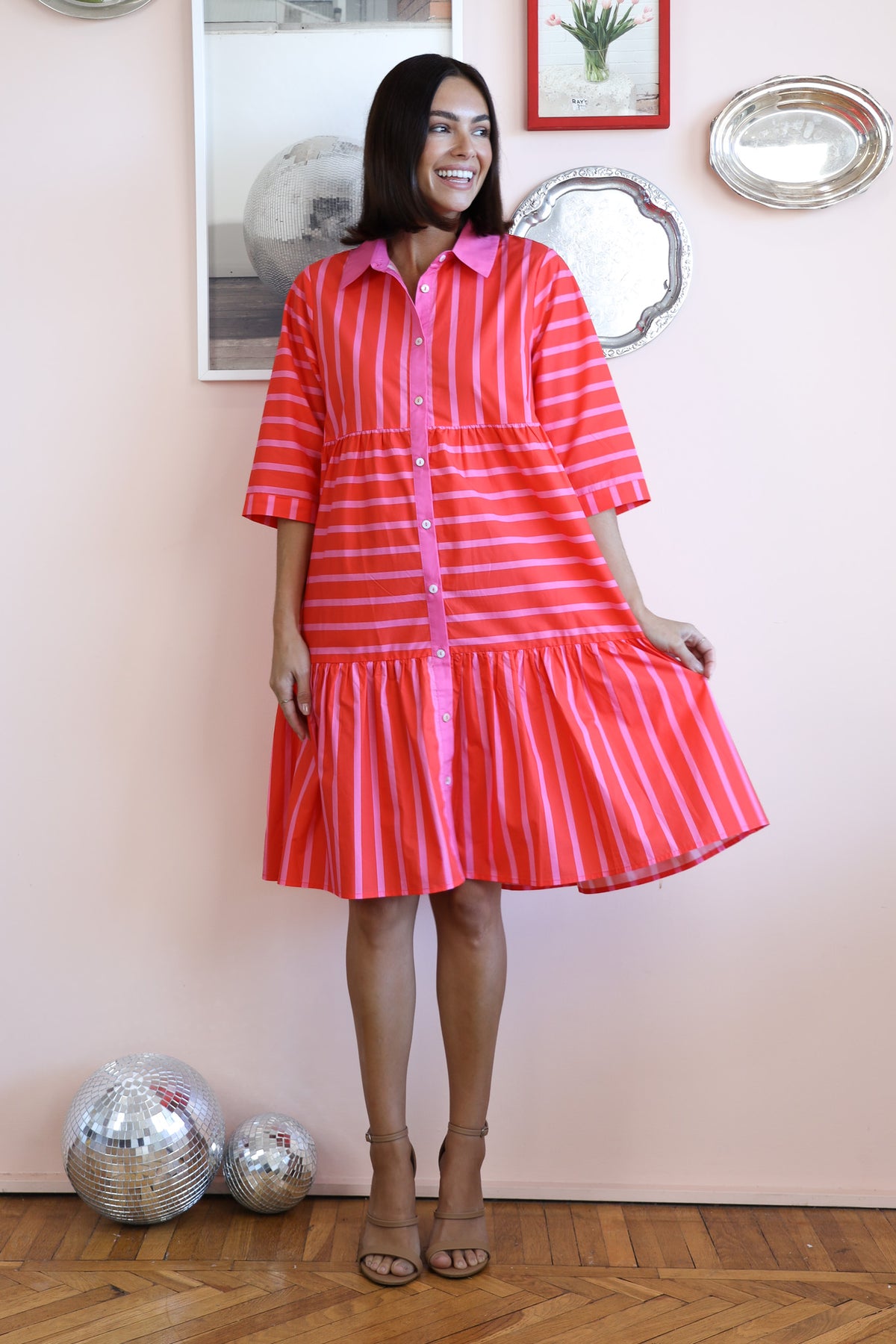 Jewel Stripe Dress