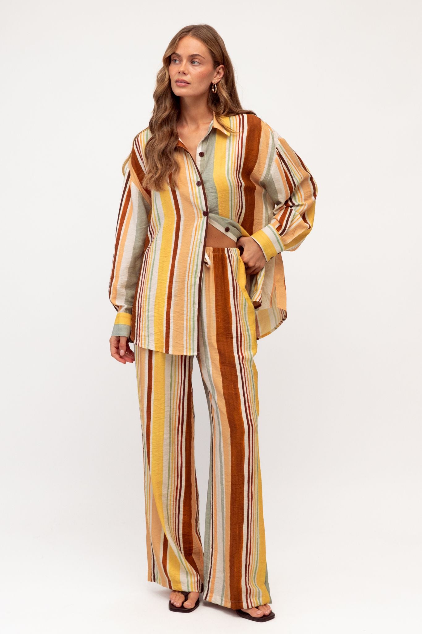 ARCHER STRIPED PANT
