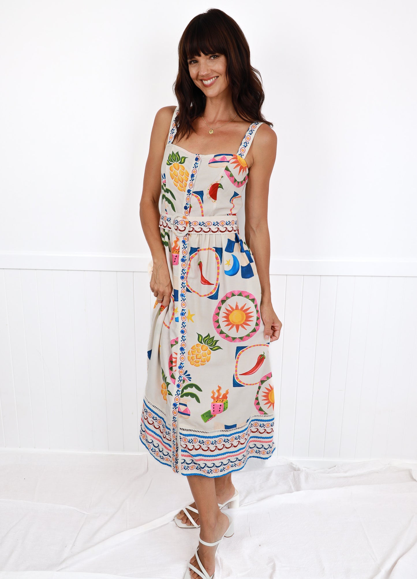 CHILLI MIDI DRESS