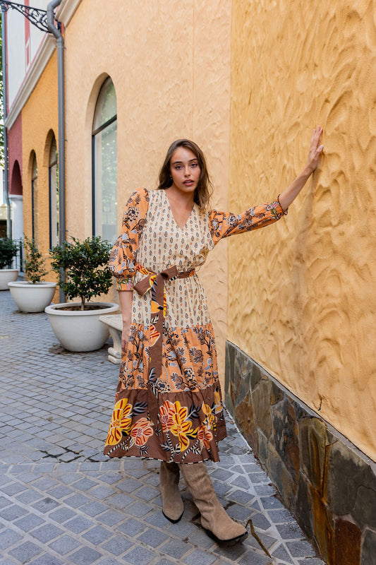 SEVILLE MIDI DRESS