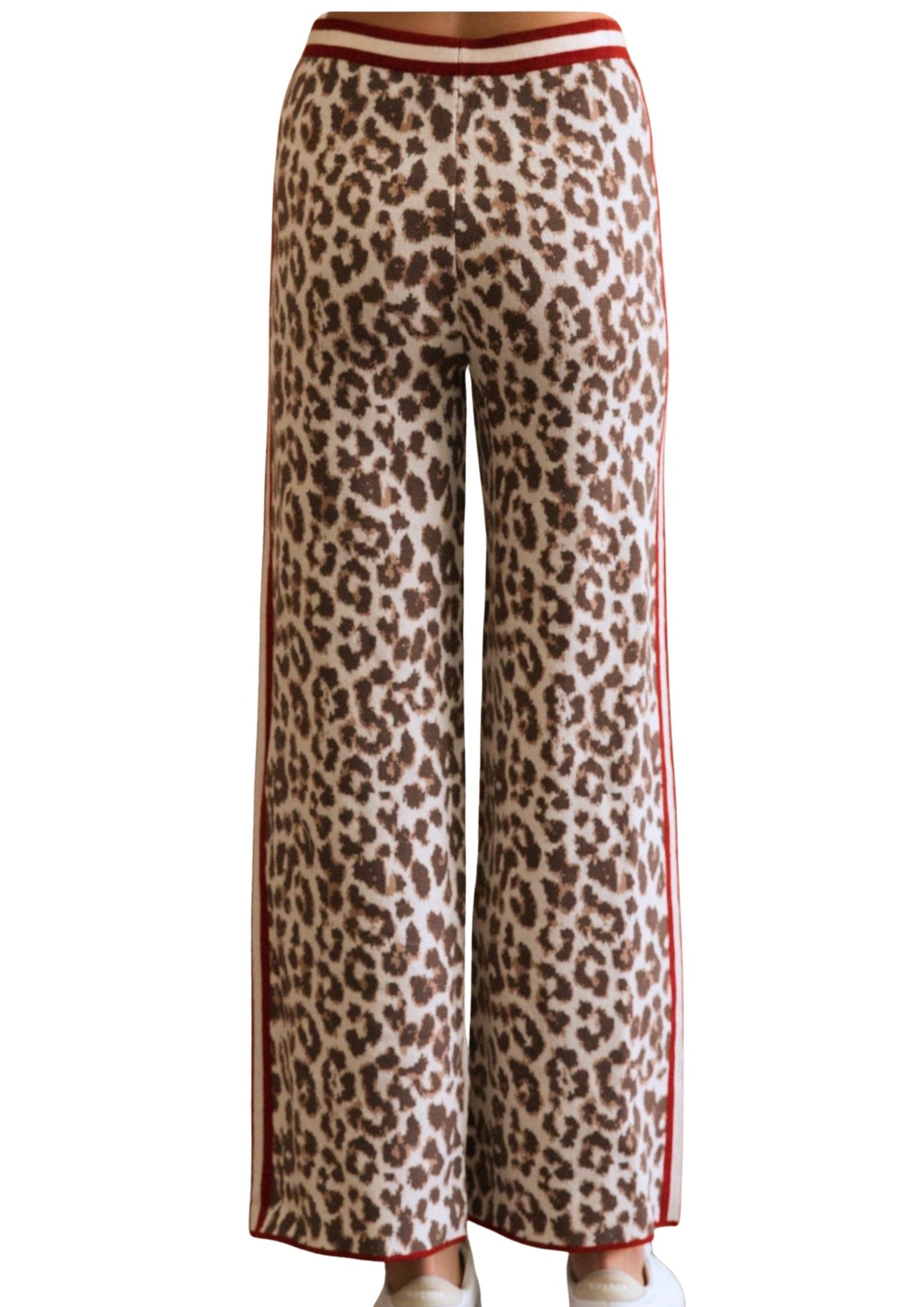 DOLCE ANIMAL PRINT TRACK PANT