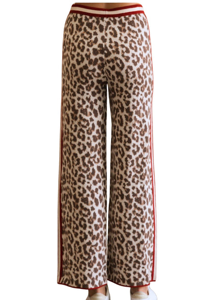 DOLCE ANIMAL PRINT TRACK PANT