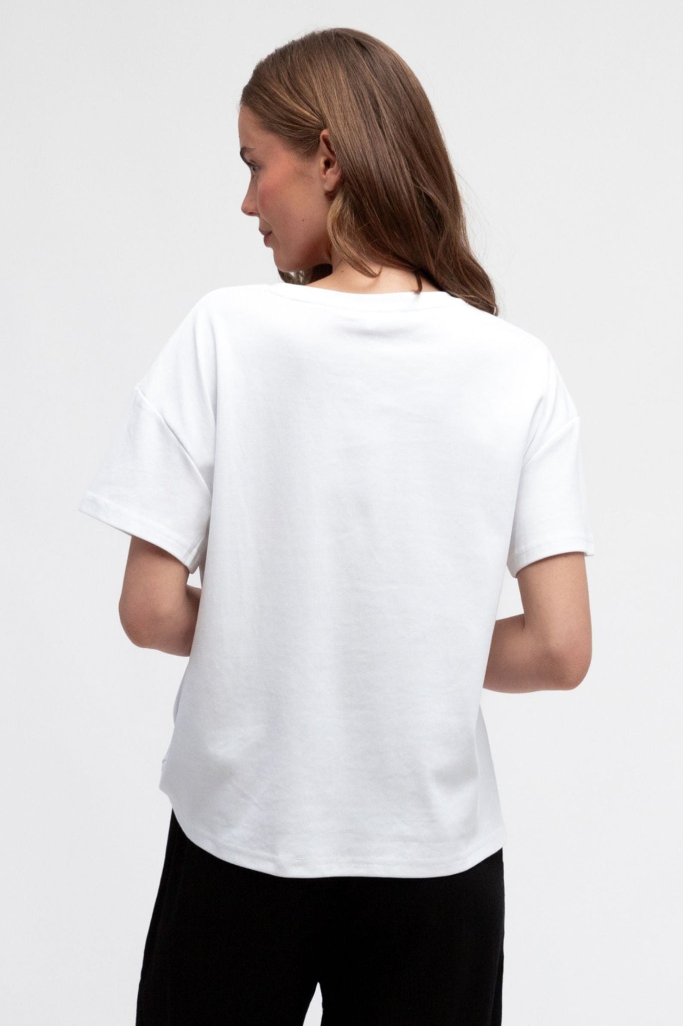 TUCK ME IN COTTON TEE