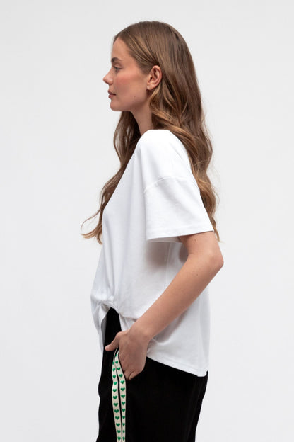 TUCK ME IN COTTON TEE