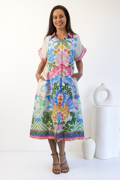AVEN MIDI DRESS