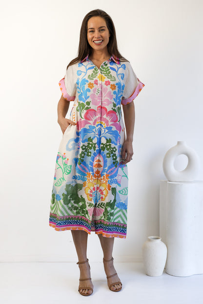 AVEN MIDI DRESS