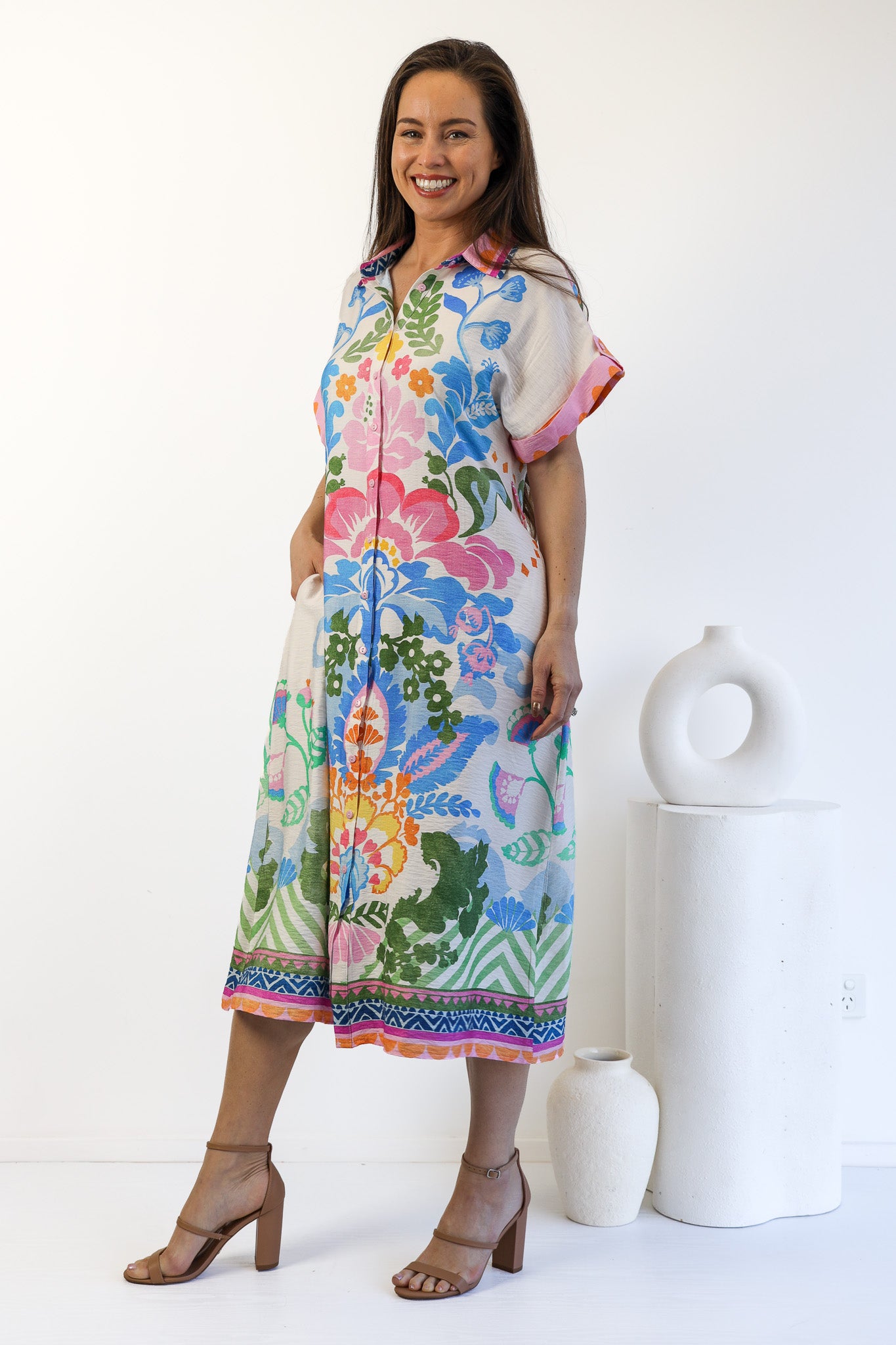 AVEN MIDI DRESS