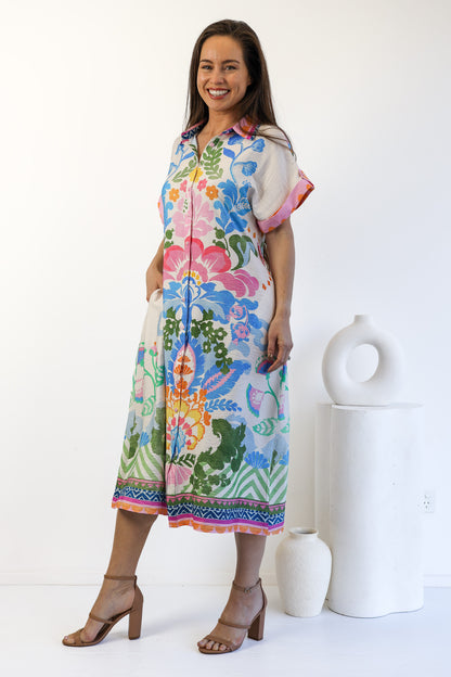 AVEN MIDI DRESS