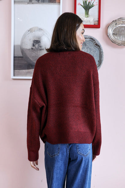 BOW TIE KNIT JUMPER