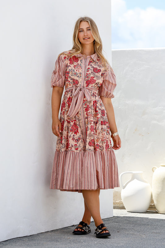 ROSEWOOD COTTON DRESS