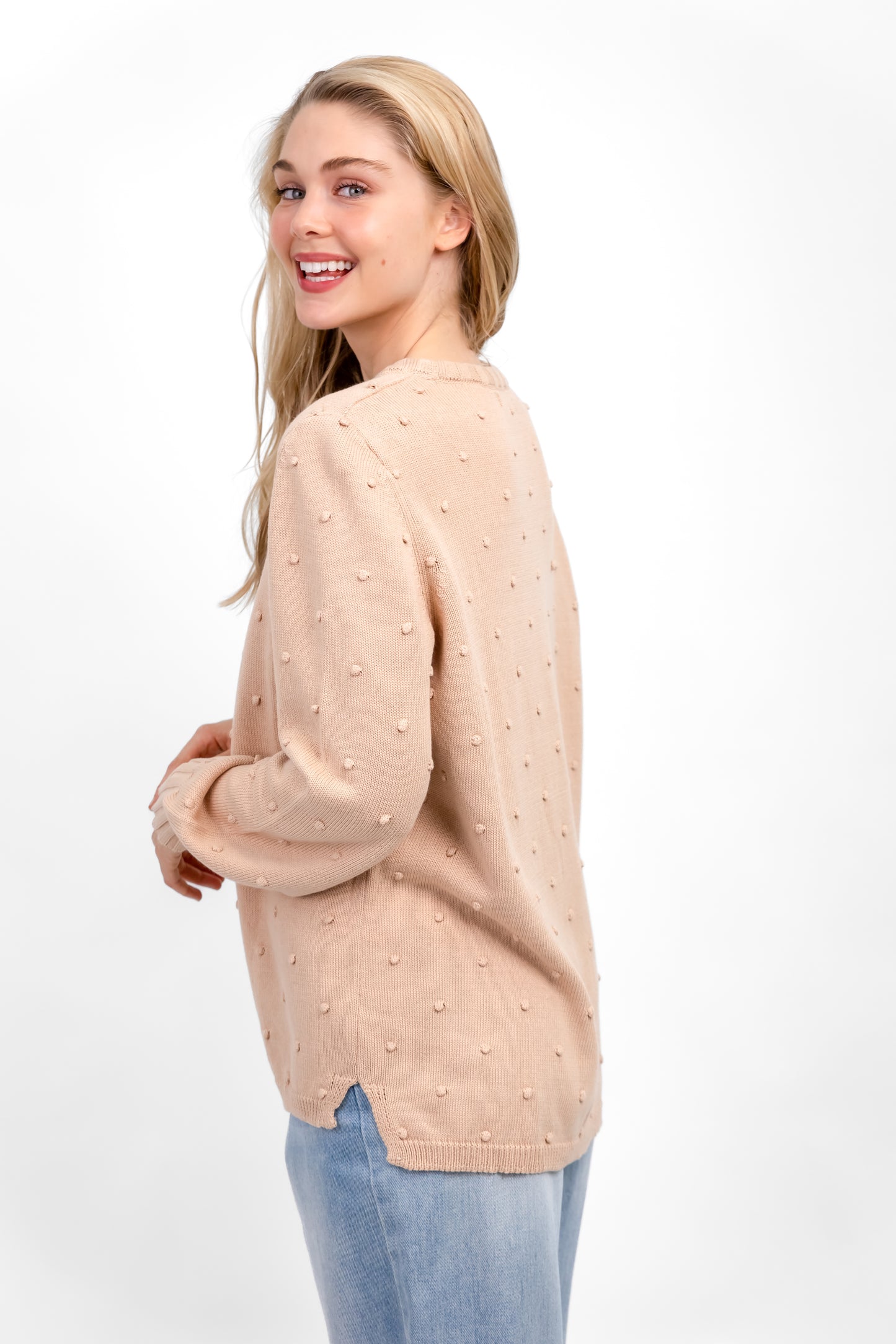 DALE KNIT JUMPER NATURAL