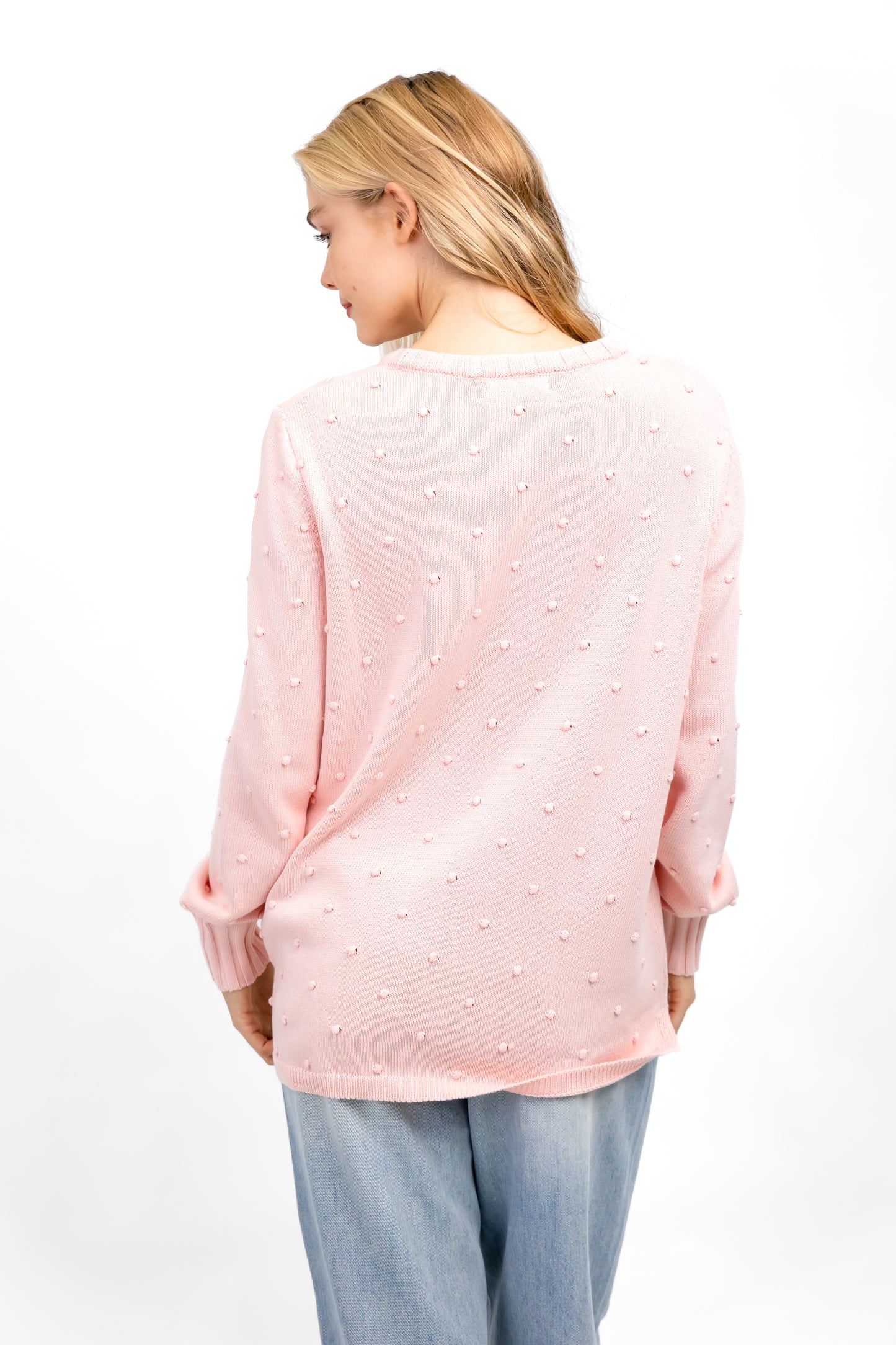 DALE KNIT JUMPER PINK