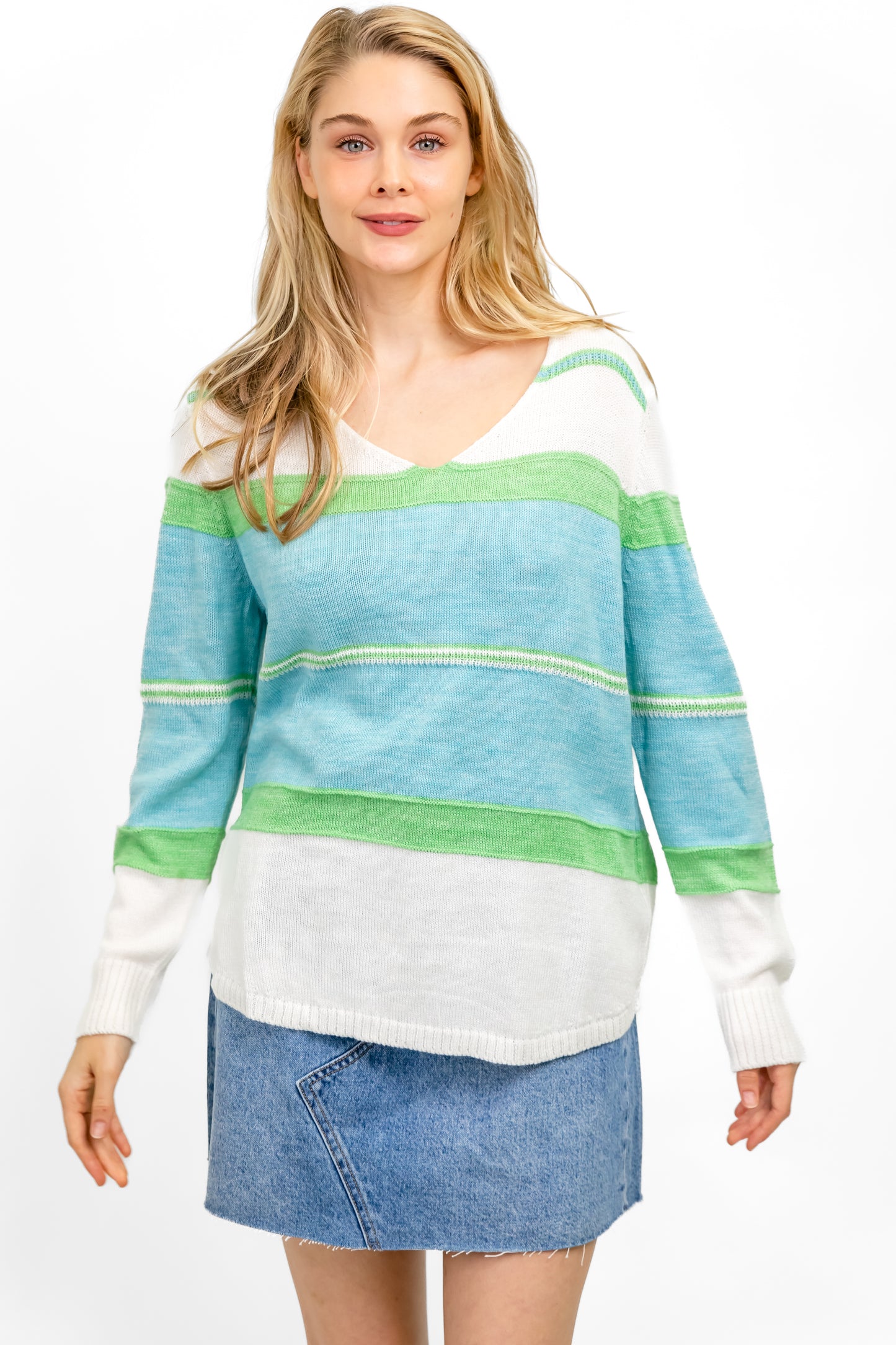 SAMMI STRIPE KNIT JUMPER