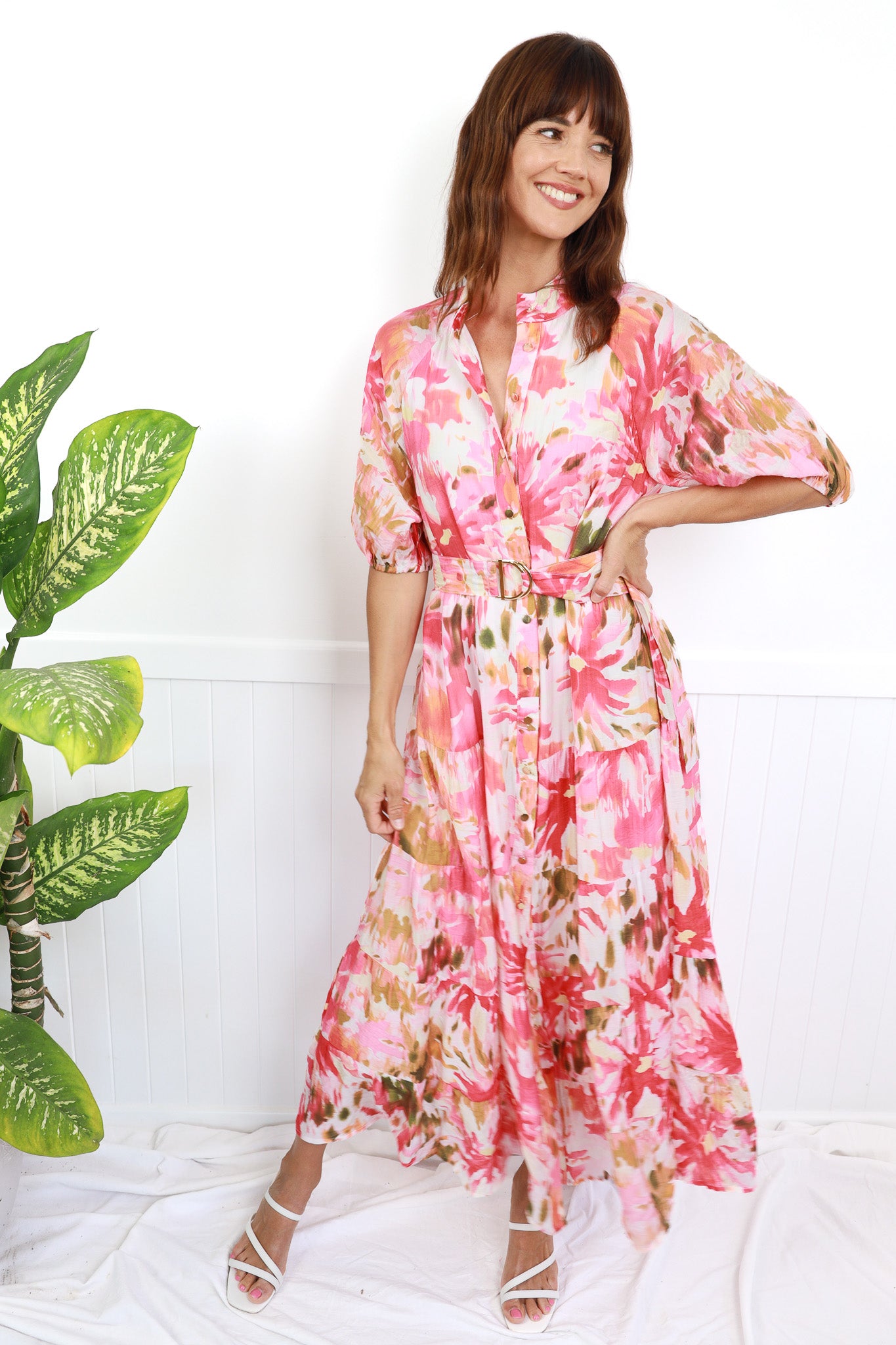 KYOTO BLOSSOM MAXI DRESS