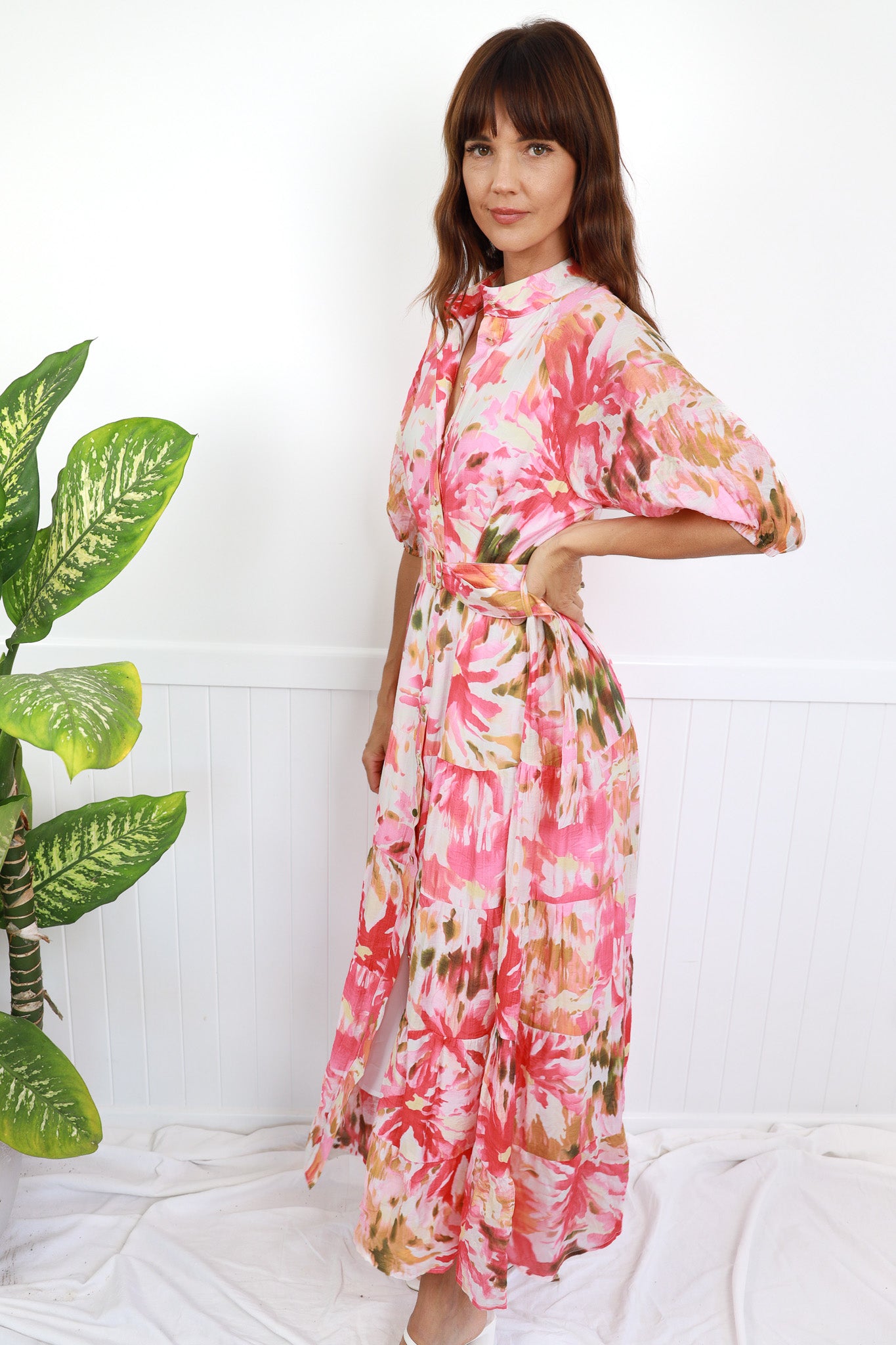 KYOTO BLOSSOM MAXI DRESS