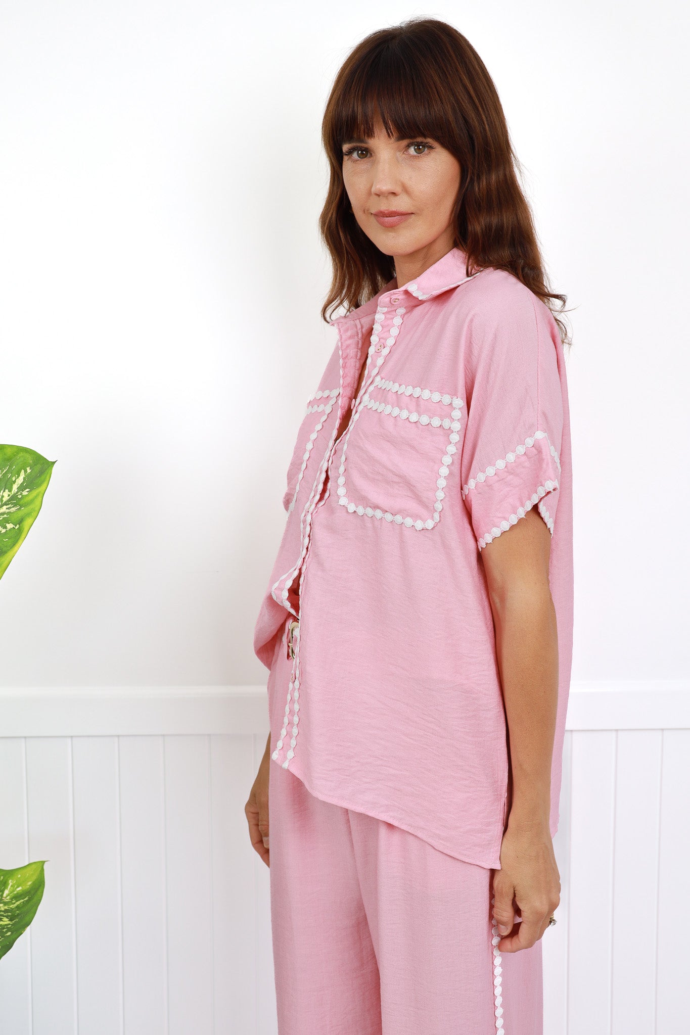 MARBELLA SHIRT - PINK