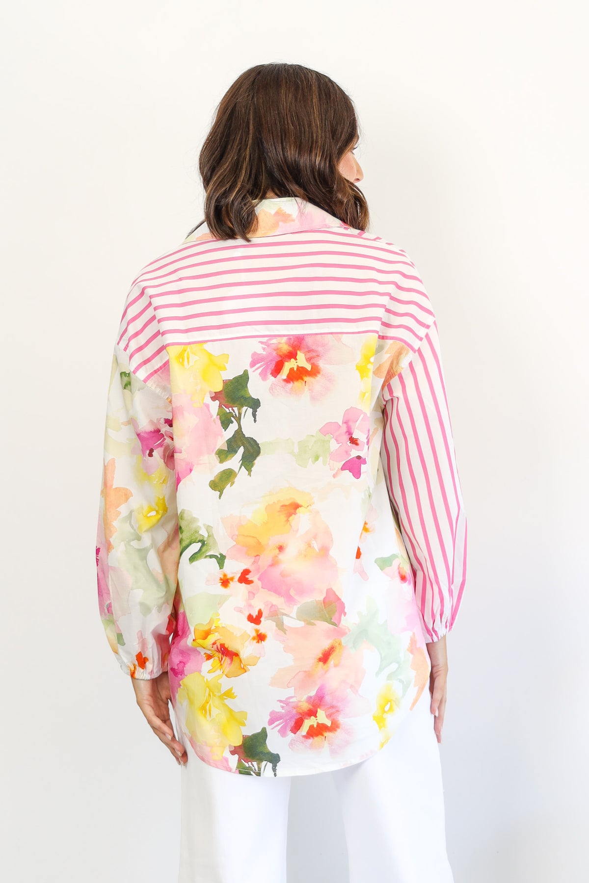 One Kiss Striped Shirt