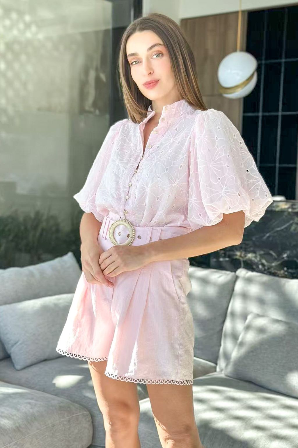 SUN DANCE SHORTS - PINK