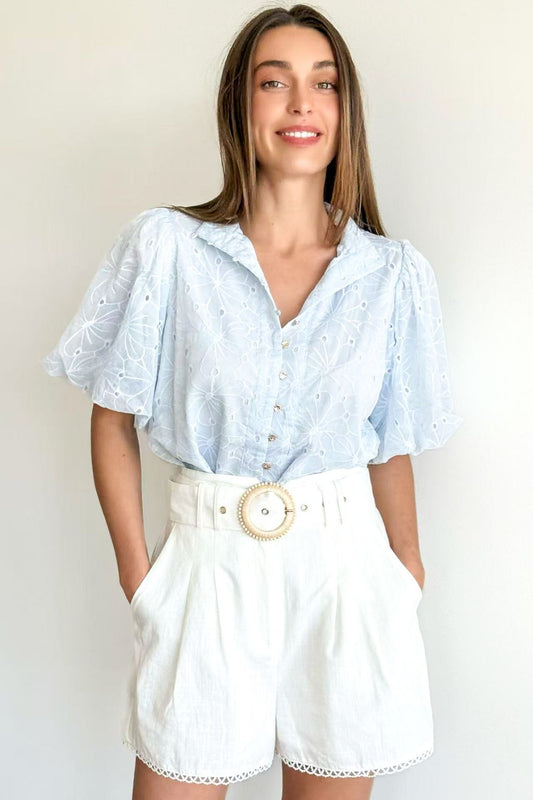 SUN DANCE SHORTS - WHITE